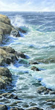 The Sea. 20in x 24in. SOLD