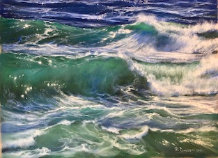 Poussi&egrave;re de Mer s&eacute;rie,#4, 2018